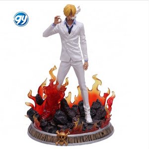 GY Hot sell Anime One Pieced hot sale Vinsmoke Sanji wholesale Action Figures Collection Model Brinquedos Toys Figure Collection