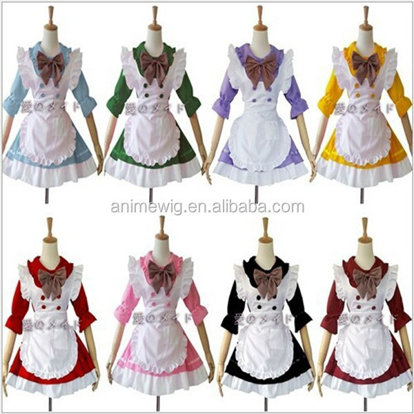 High Quality Sexy Dress Lolita Maid Dress Waitress Costume Anime Cosplay Costume Halloween Costume Sexy Fancy Dress