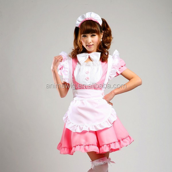 High Quality Uniform Clothes Japanese Lolita Maid Dress Waitress Costumes Anime Cosplay Halloween Costume Sexy Fancy Dress