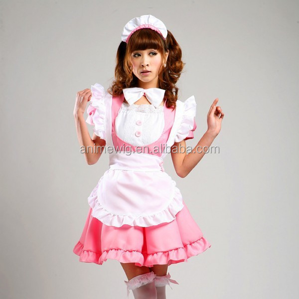 High Quality Uniform Clothes Japanese Lolita Maid Dress Waitress Costumes Anime Cosplay Halloween Costume Sexy Fancy Dress