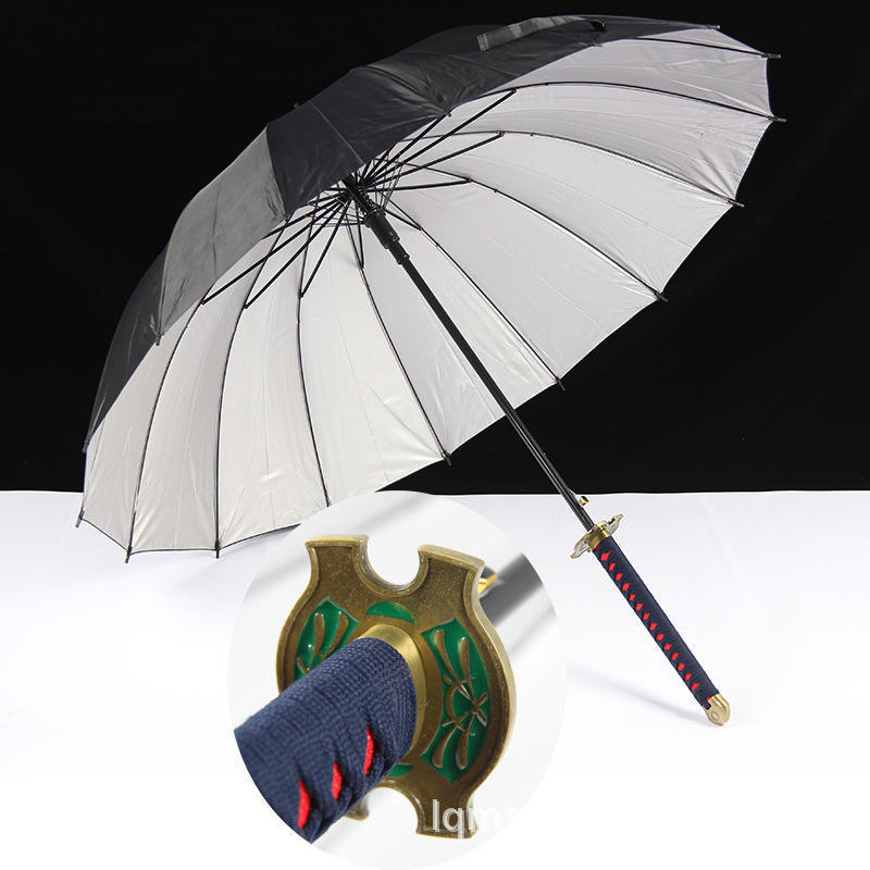 11 Styles Bleach Shinigami Eight Kurosaki Ichigo Bones Umbrellas Summer Anime Umbrella Cartoon Long Umbrella Swords