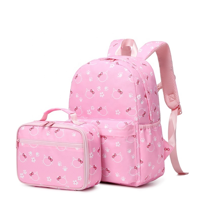 School bags unicorn pink kids school backpack for girls cute bookbag students kids school bag bookbag