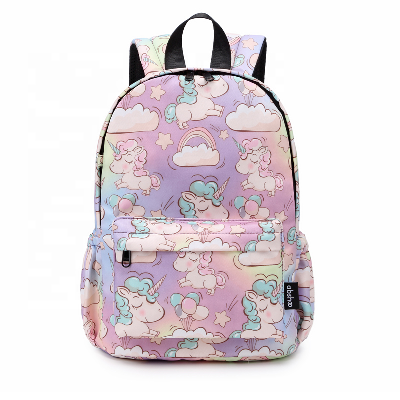 Wholesale custom cute kawaii bags backpack school mini bag for baby girl custom bookbag mini book bag logo custom print backpack