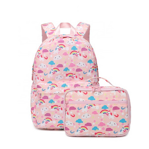 School bags unicorn pink kids school backpack for girls cute bookbag students kids school bag bookbag