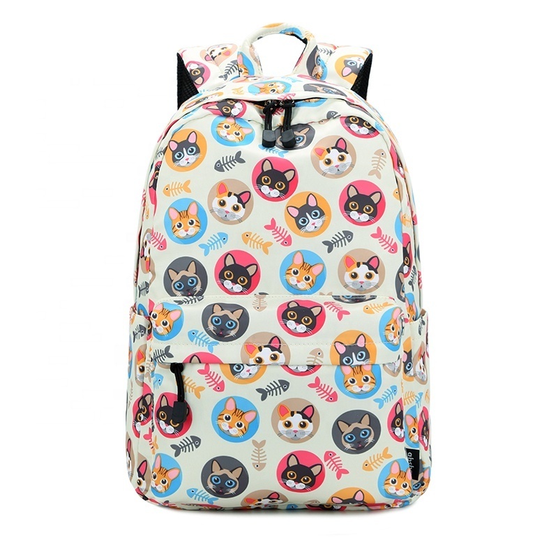 Custom print backpack kids dog pattern schoolbag bookbags for school children kids school bags custom backpack