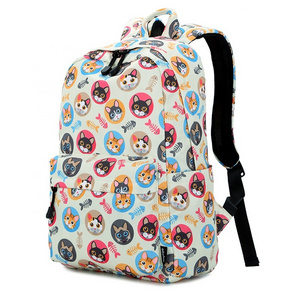 Custom print backpack kids dog pattern schoolbag bookbags for school children kids school bags custom backpack