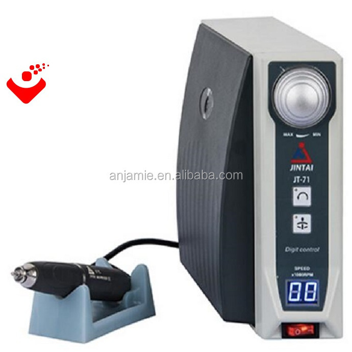 50000rpm brushless dental milling motor with knee switch  dental lab micro motor