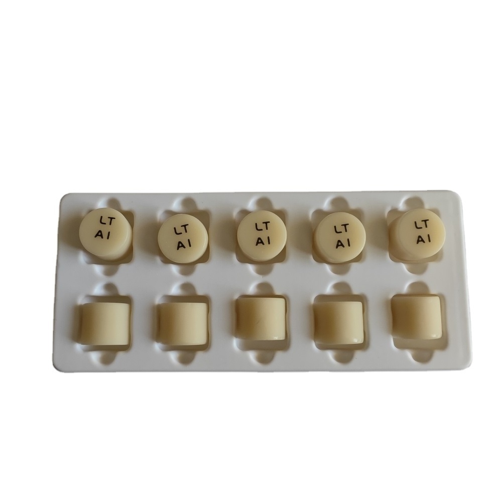 Dental Ceramic Material Emax Press Ingots Dental Lithium Dislicate Ingot