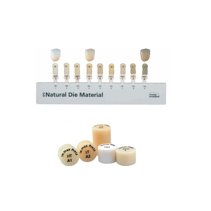 Dental Ceramic Material Emax Press Ingots Dental Lithium Dislicate Ingot