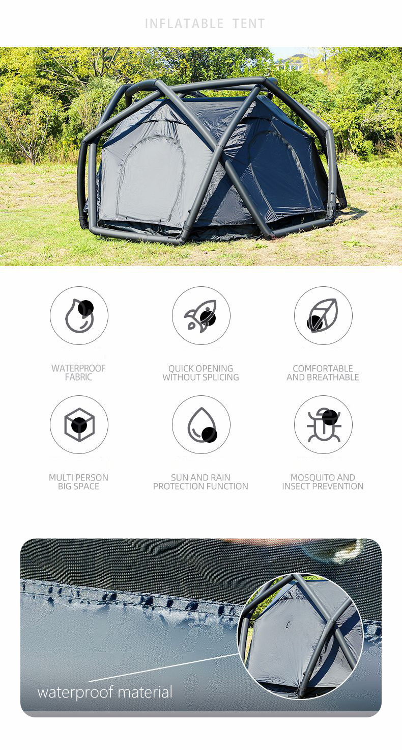 Top Quality Mosquito And Insect Prevention Double Thickened Rainproof Outdoor Tent