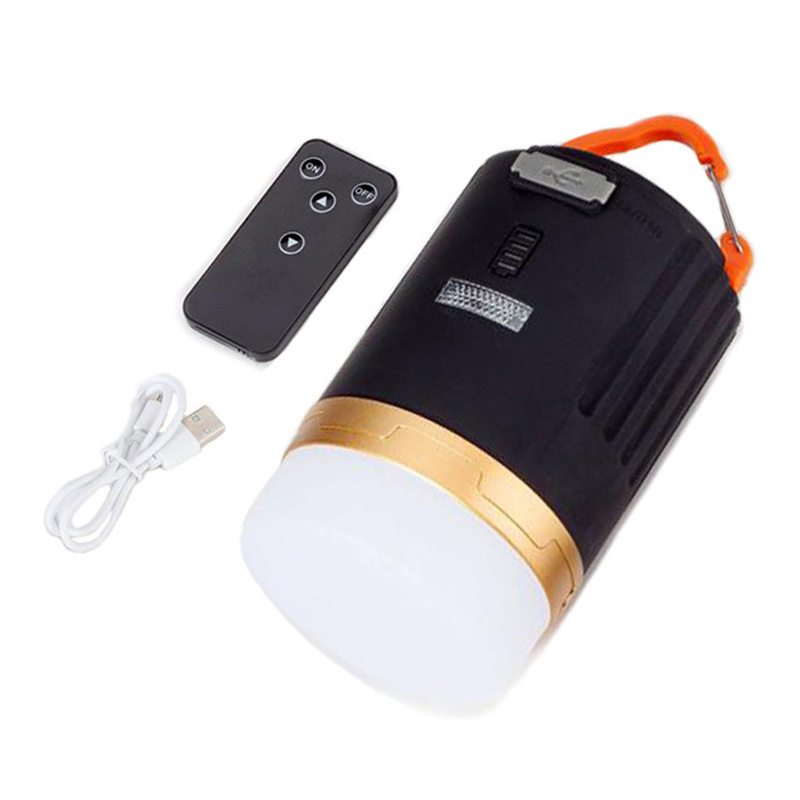 2024 new USB Rechargeable Outdoor Camping Light with Remote Control Power Bank Camping Light