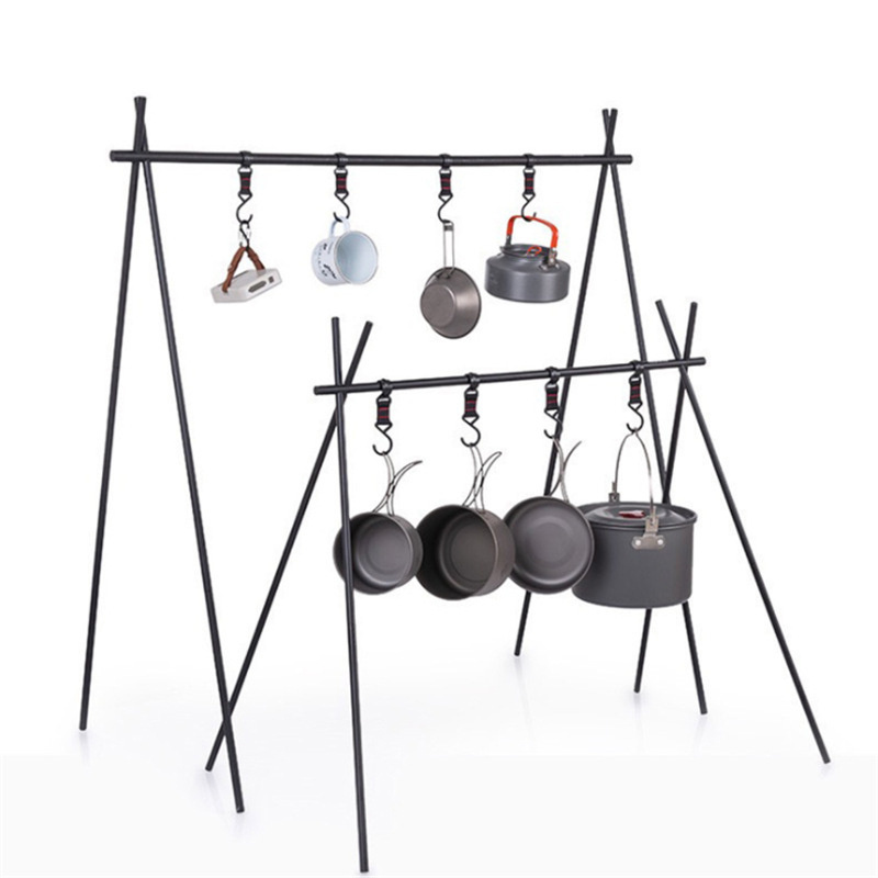 Careful Selection Rugged Hanging Rack Made Of Aluminum Alloy With Detachable Hanging Hook