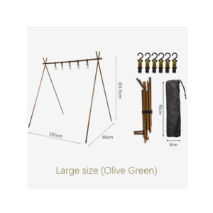 Careful Selection Rugged Hanging Rack Made Of Aluminum Alloy With Detachable Hanging Hook