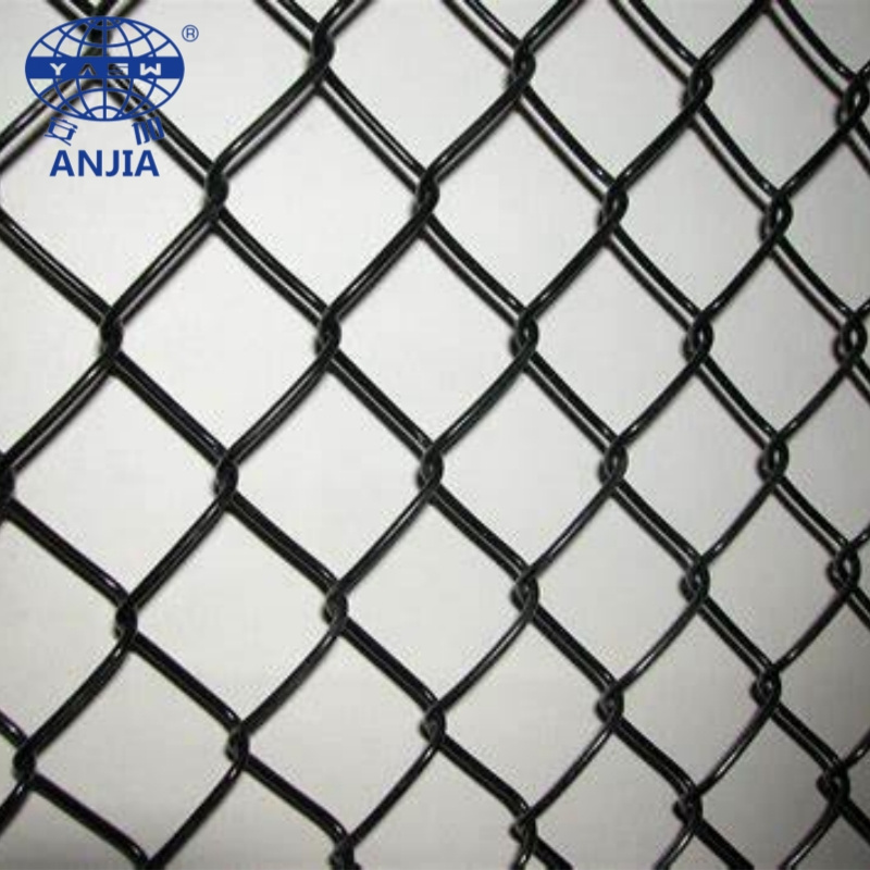 Pvc Coated Chain Link Fence Welded Fencing Net Iron Wire Mesh Diamond Chain Link Fence