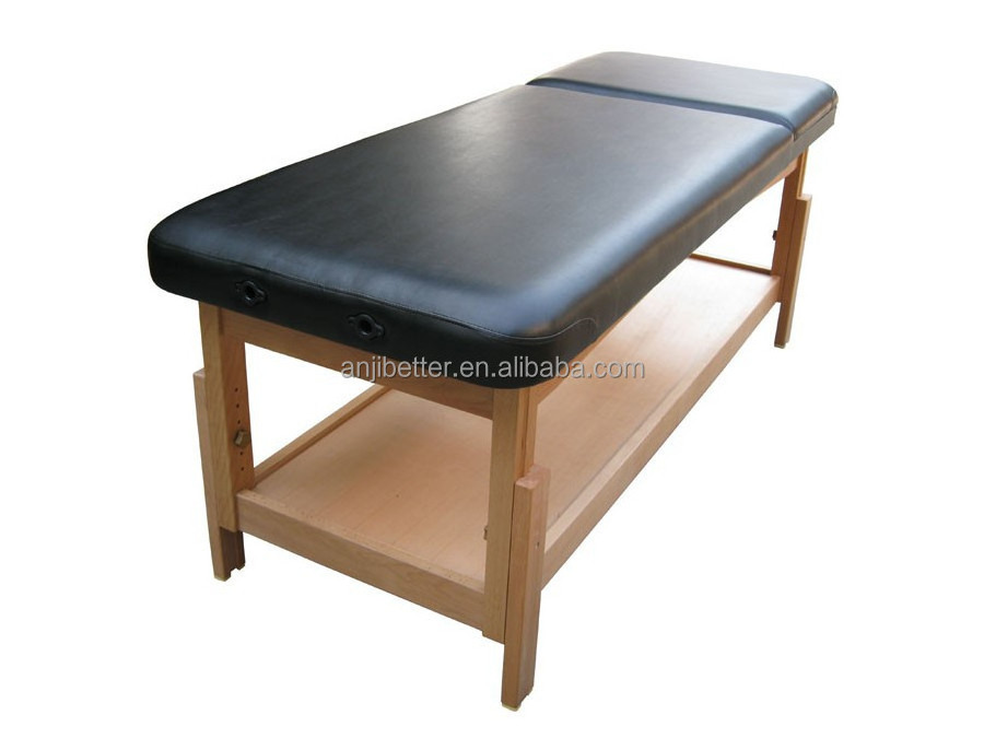 Better stability wood massage table,fixed massage table