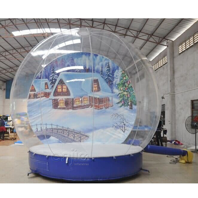 Customized parade inflatable performance snowball inflatable fancy dress costume