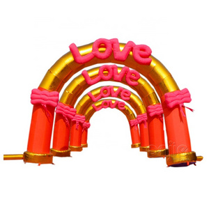 Inflatable wedding arch inflatable rainbow arch  inflatable birthday arch