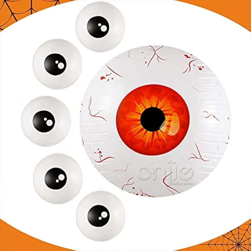 Large Halloween Inflatable Eyeball Halloween Outdoor Party Scary Fun Gift Ball