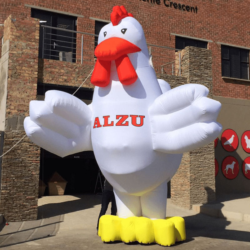 Event Decoration giant inflatable advertising chicken hen mascot inflatable animal decoration