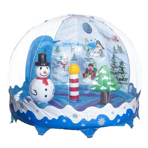 Customized parade inflatable performance snowball inflatable fancy dress costume