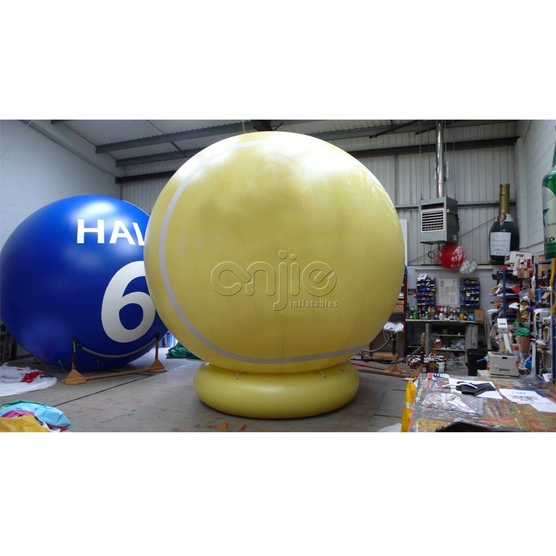 2024 Hot sale inflatable tennis ball, giant tennis ball for advertising