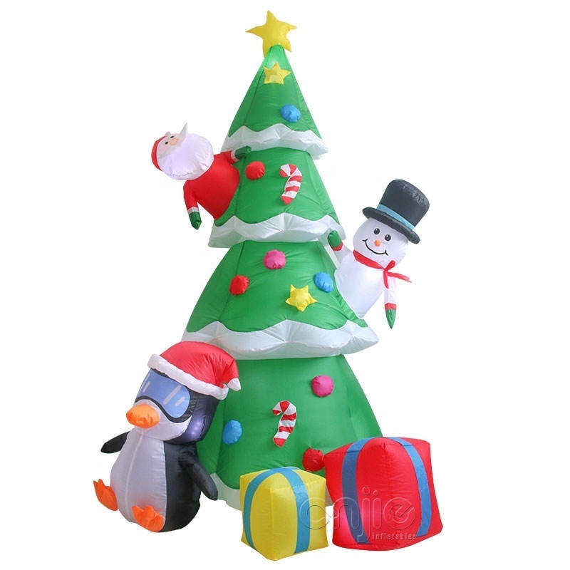 Inflatable Tree Giant Inflatable Christmas Tree, Outdoor Backyard Decoration Led Lighted Large Christmas