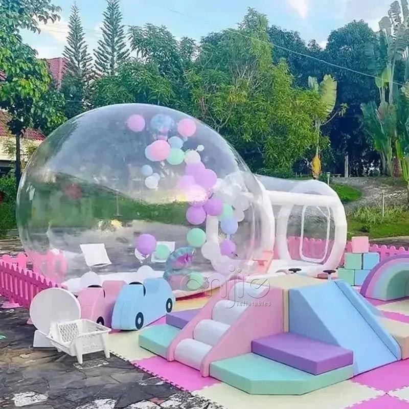 Outdoor children garden igloo tent inflatable transparent bubble dome tent house