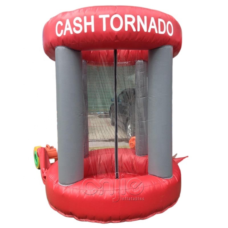 Commercial Outdoor Fun Advertising Promotion Birthday Party Inflatable Money Grab Machine Money Machine