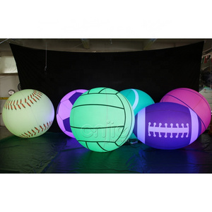 2024 Hot sale inflatable tennis ball, giant tennis ball for advertising