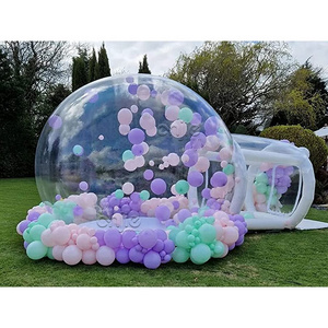 Kids tent playhouse for kids outdoor small inflatable igloo transparent summer garden igloo