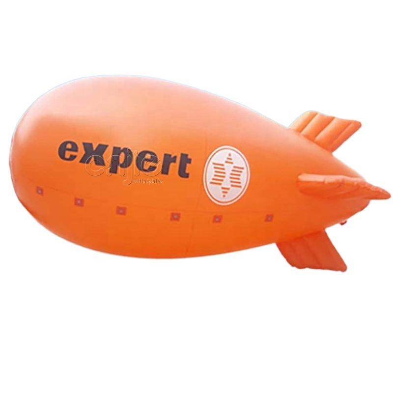 Large model 3m blimp inflatable flying airplane aircraft models for promotion