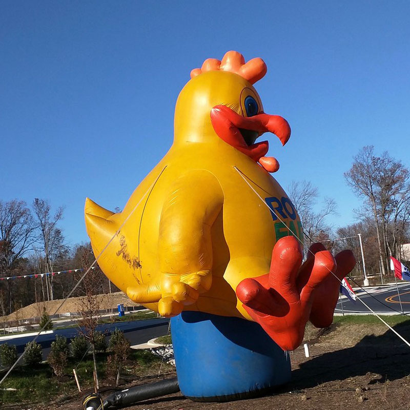 Event Decoration giant inflatable advertising chicken hen mascot inflatable animal decoration