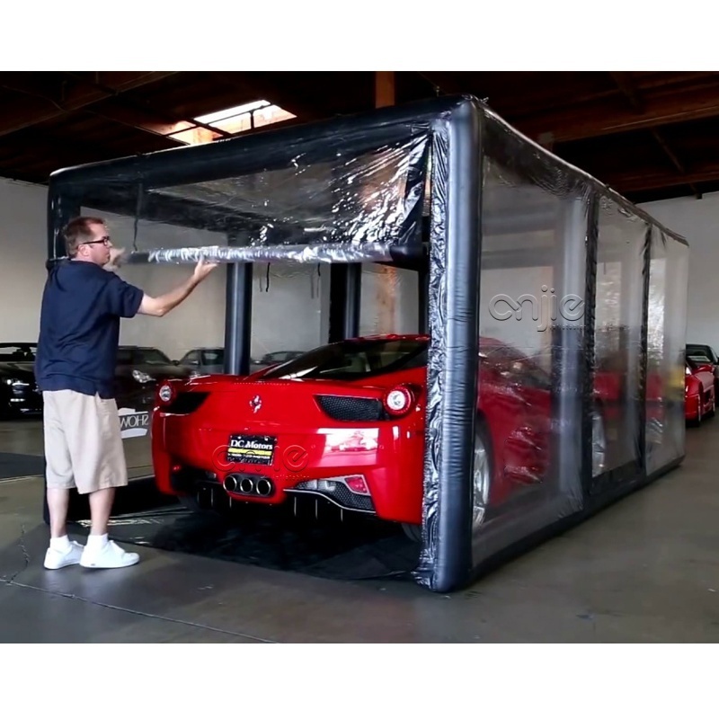 10x20'outdoor heavy duty carport canopy garage car inflatable car park tent car parking garage