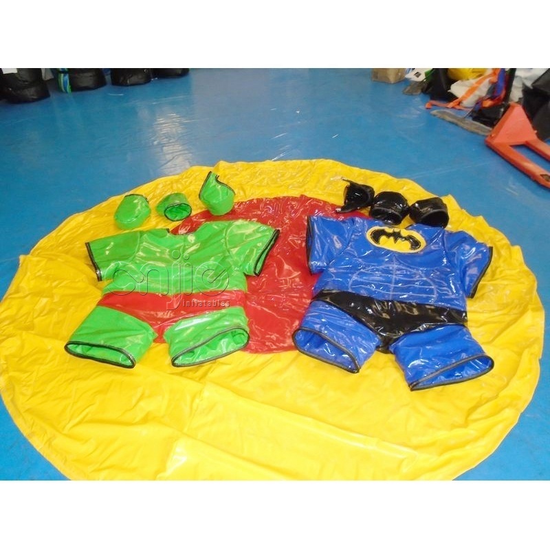 Customized inflatable double layer pvc suit Inflatable Ball Game Suit inflation suit