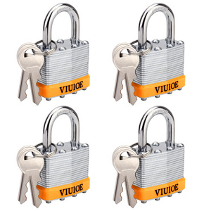 Heavy Durty Durable Key Alike 65mm Laminated Lock Padlock For Cabinets