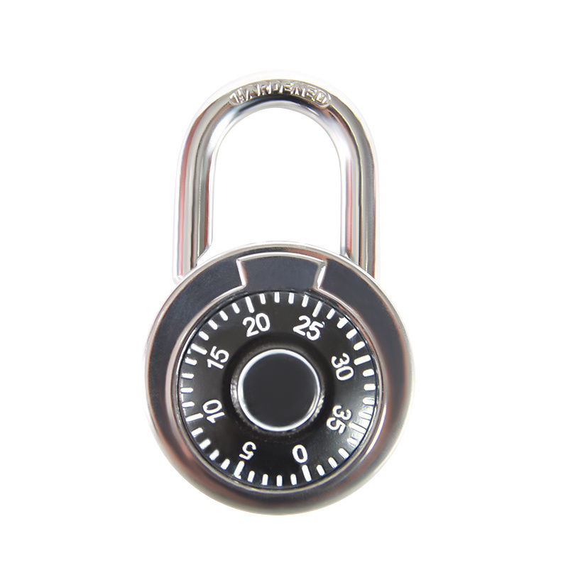 Cheap Good Quality 50mm Dial Number Padlock Keyless Zinc Alloy Dial Combination Padlock