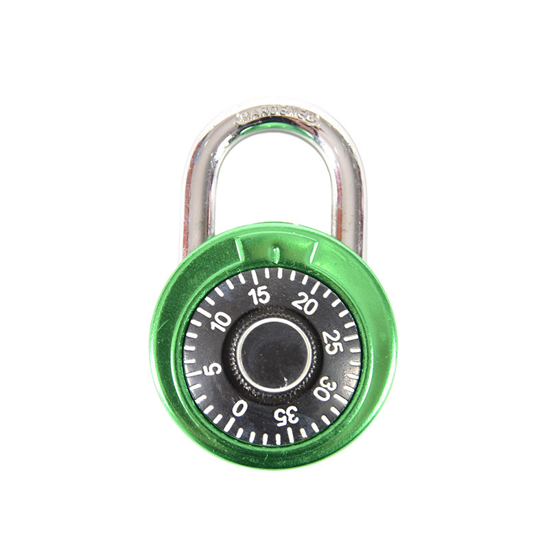 Cheap Good Quality 50mm Dial Number Padlock Keyless Zinc Alloy Dial Combination Padlock