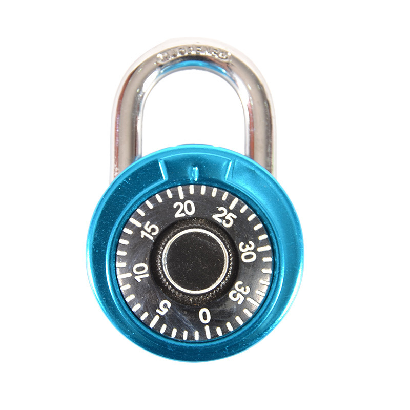 Cheap Good Quality 50mm Dial Number Padlock Keyless Zinc Alloy Dial Combination Padlock