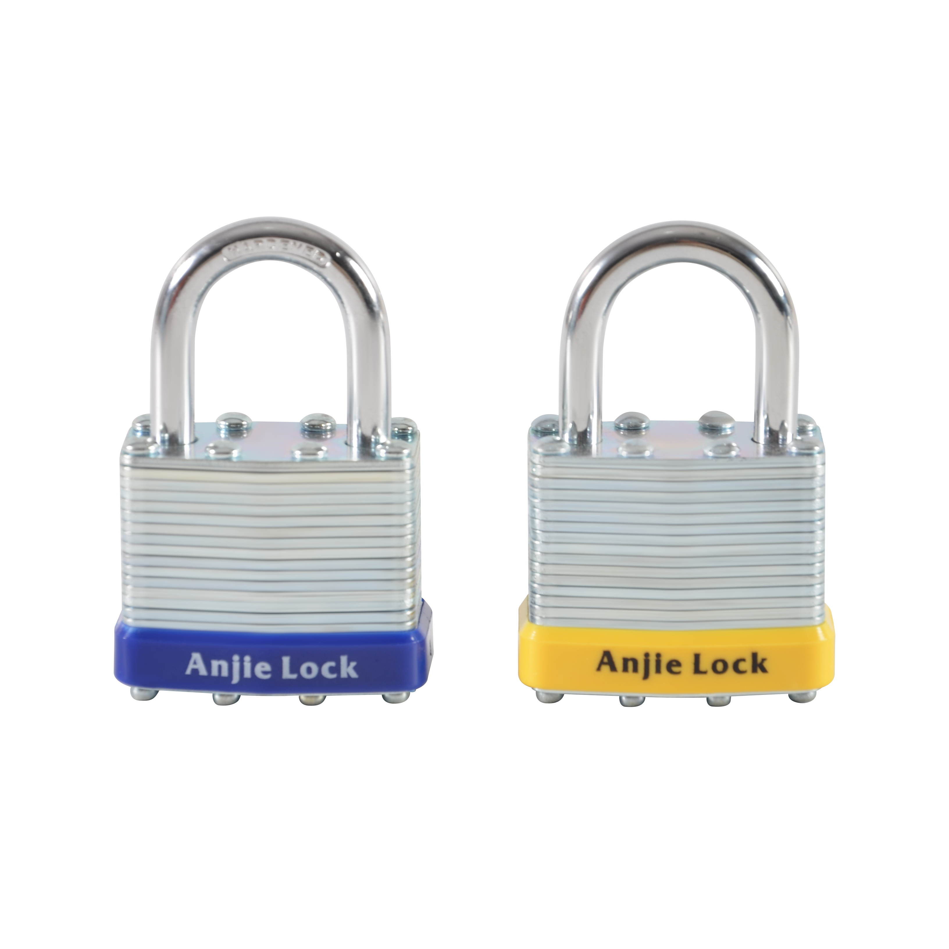 cheap heavy duty 65mm safety dustproof laminated padlock with keys