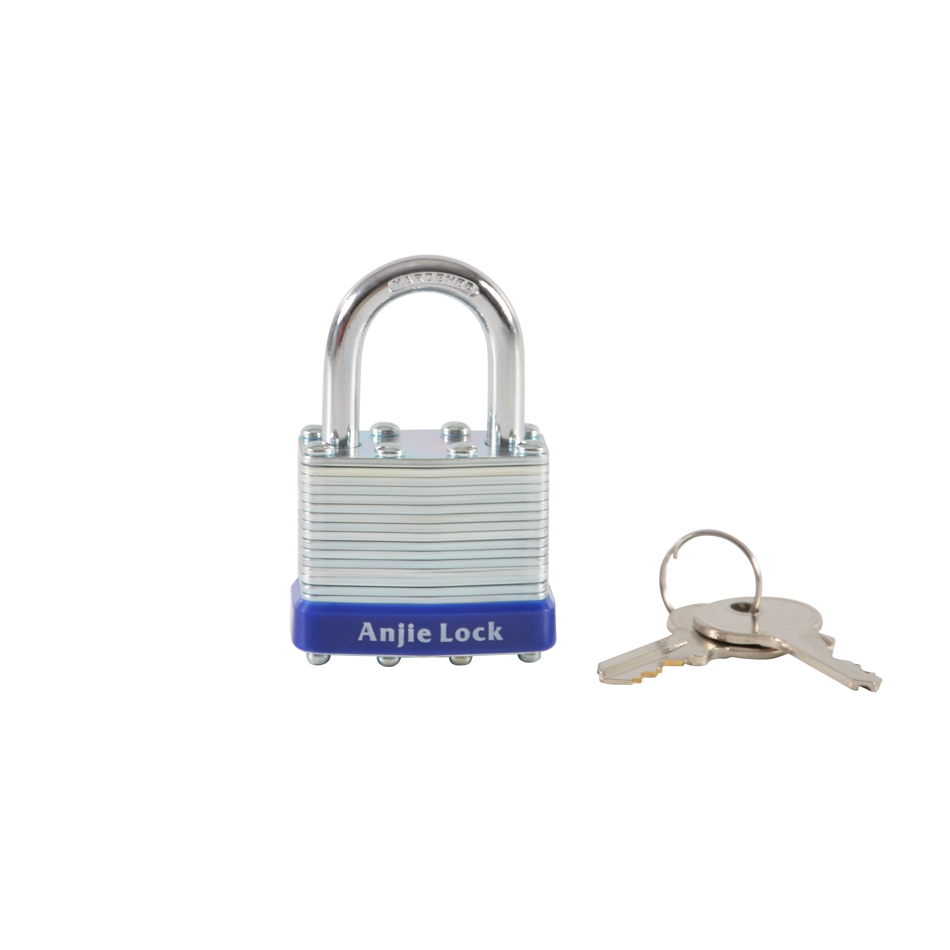 cheap heavy duty 65mm safety dustproof laminated padlock with keys