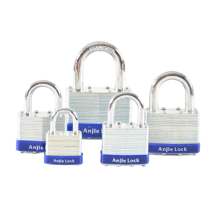 cheap heavy duty 65mm safety dustproof laminated padlock with keys