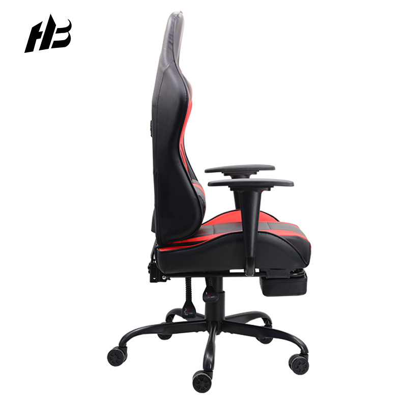 Factory Supply High End Ridge Protector Reclining Racing Gaming Chair Top Quality Heavy Duty Modern Leather Gaming Chair