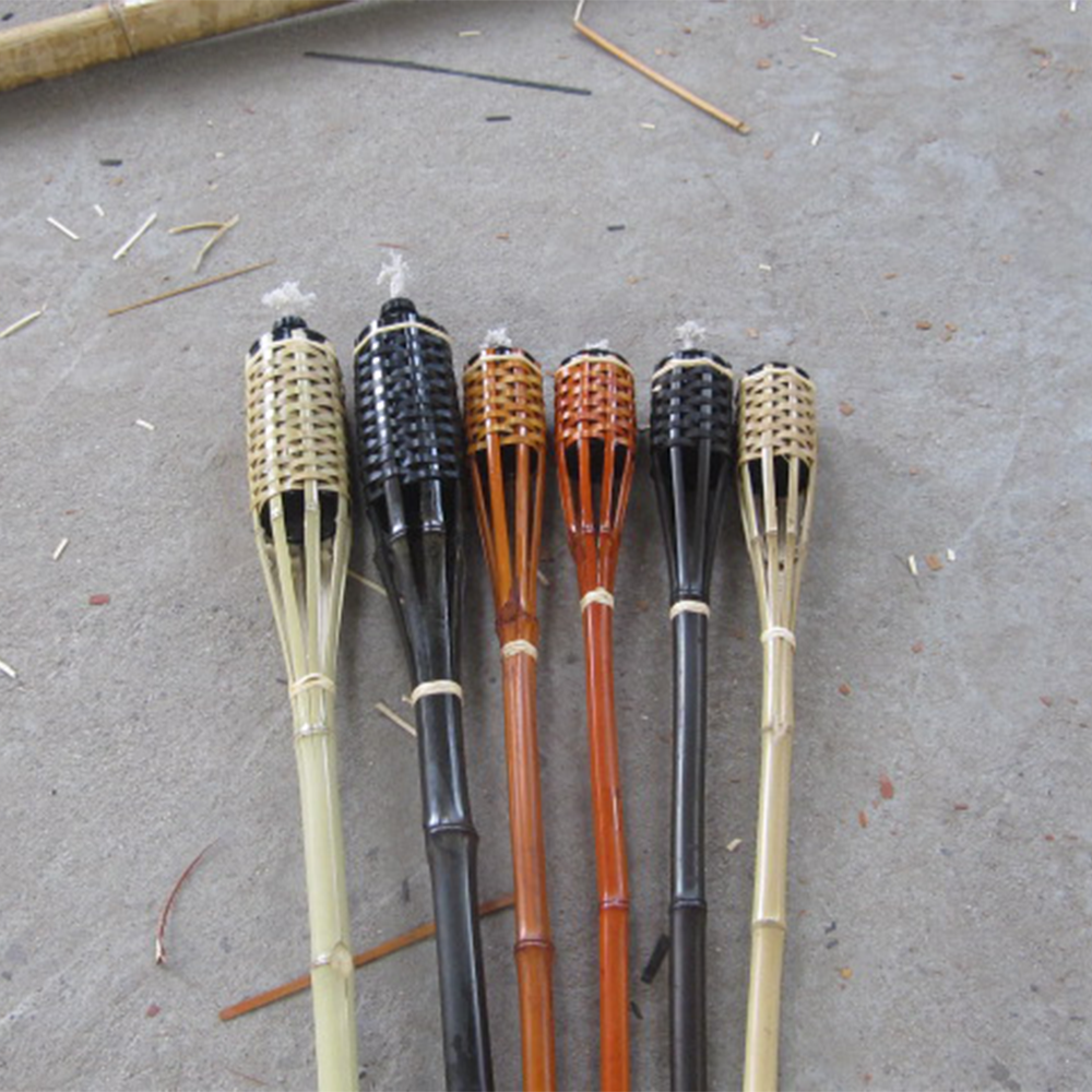 Wholesale Customization Bamboo Products Natural Garden Decoration Bamboo Torches