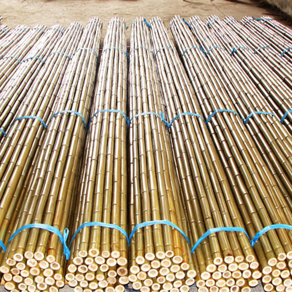 Bamboo manufacturer eco-friendly garden treatment natural bamboo picket pole