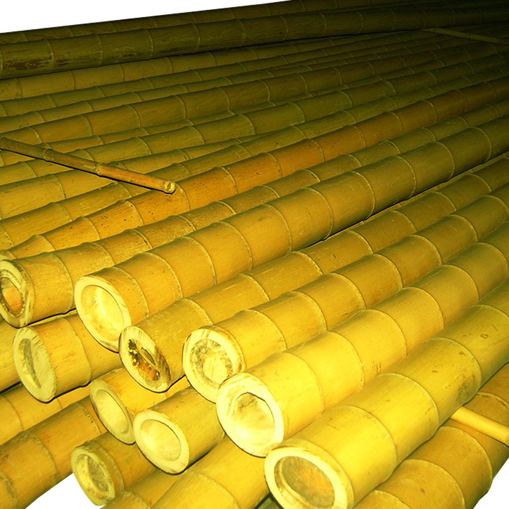 Natural Materials Manufacturer Construction Moso Bamboo Pole Decoration