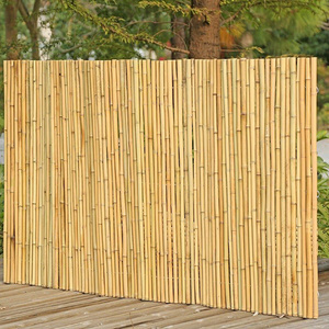 High quality outdoor large outdoor garden retractable bamboo fence