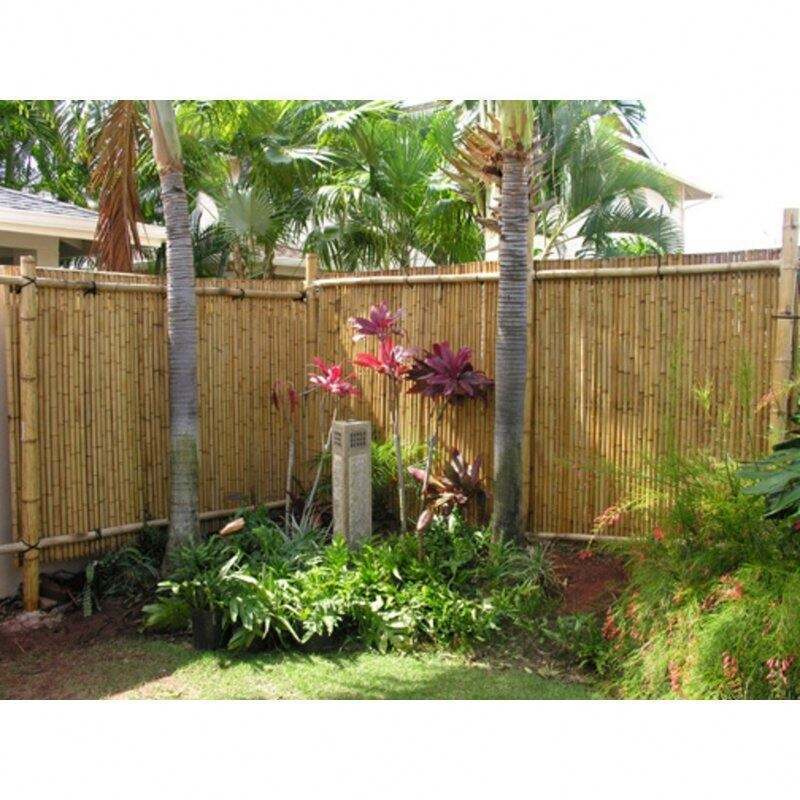 Wholesale Outdoor Garden Privacy Safety Wooden Walls Natural Bamboo Fence Panels