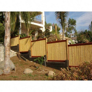 Wholesale Outdoor Garden Privacy Safety Wooden Walls Natural Bamboo Fence Panels