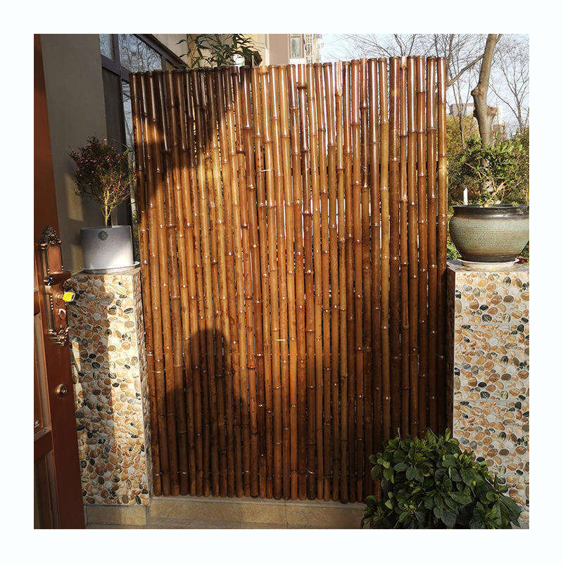 Waterproof eco friendly natural bamboo farm fence party bamboo garden fence pole