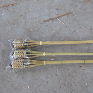 Wholesale Customization Bamboo Products Natural Garden Decoration Bamboo Torches